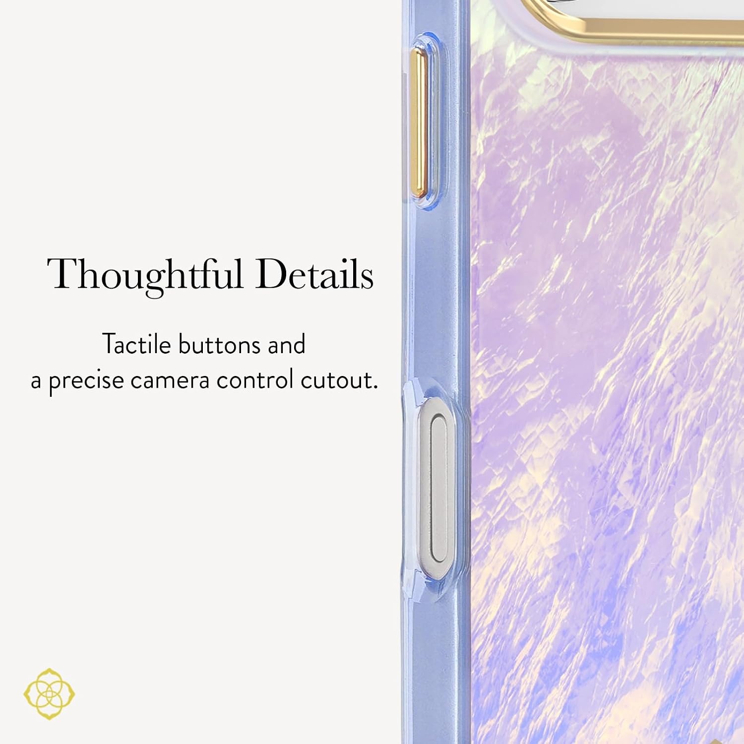 image:imageKendra Scott iPhone 17e16e151413 Case Compatible with MagSafe Designer Phone Case Raspberry PearlBlue Pearl
