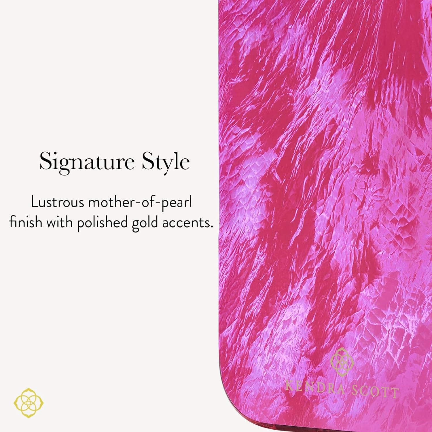 image:imageKendra Scott iPhone 17e16e151413 Case Compatible with MagSafe Designer Phone Case Raspberry PearlRaspberry Pearl