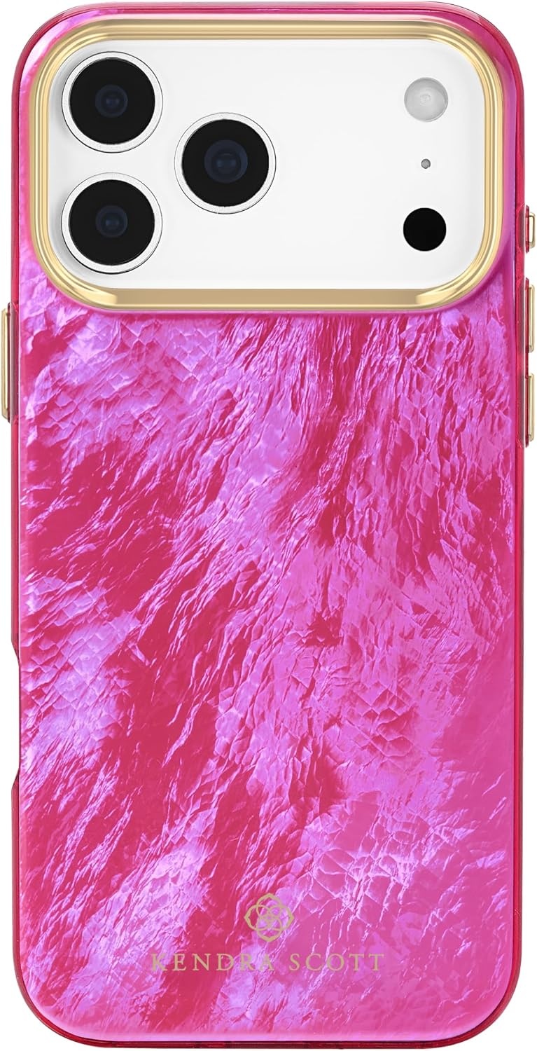 image:imageKendra Scott iPhone 17e16e151413 Case Compatible with MagSafe Designer Phone Case Raspberry PearlRaspberry Pearl