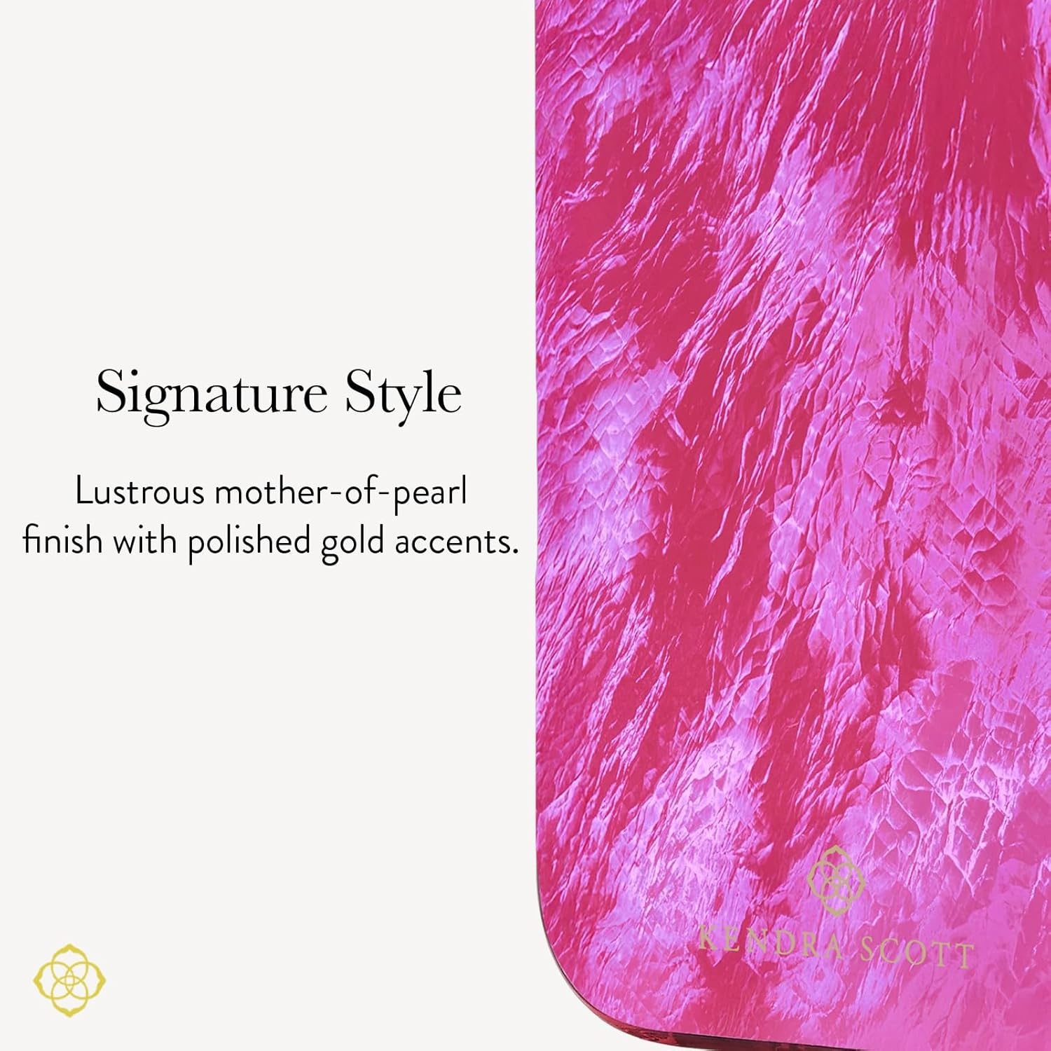 image:imageKendra Scott iPhone 17e16e151413 Case Compatible with MagSafe Designer Phone Case Raspberry PearlRaspberry Pearl