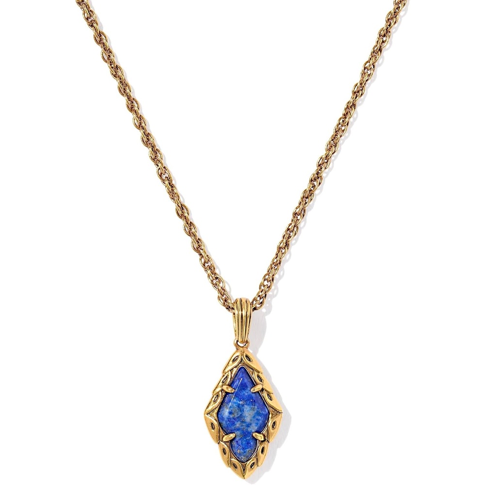 image:imageKendra Scott Adeline Short Pendant Necklace Fashion Jewelry for WomenBLUE LAPIS