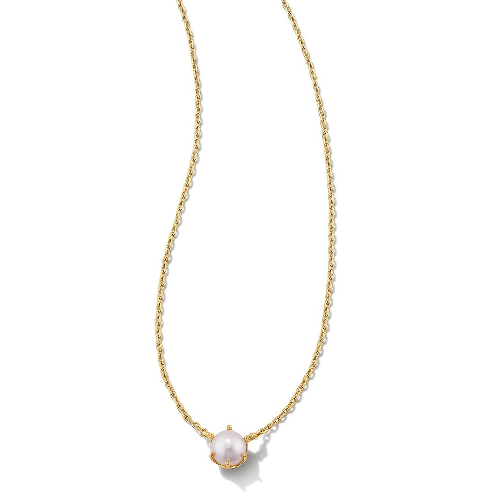 image:imageKendra Scott Ashton Pendant Necklace in White Pearl Fashion Jewelry for WomenGOLD WHITE PEARL