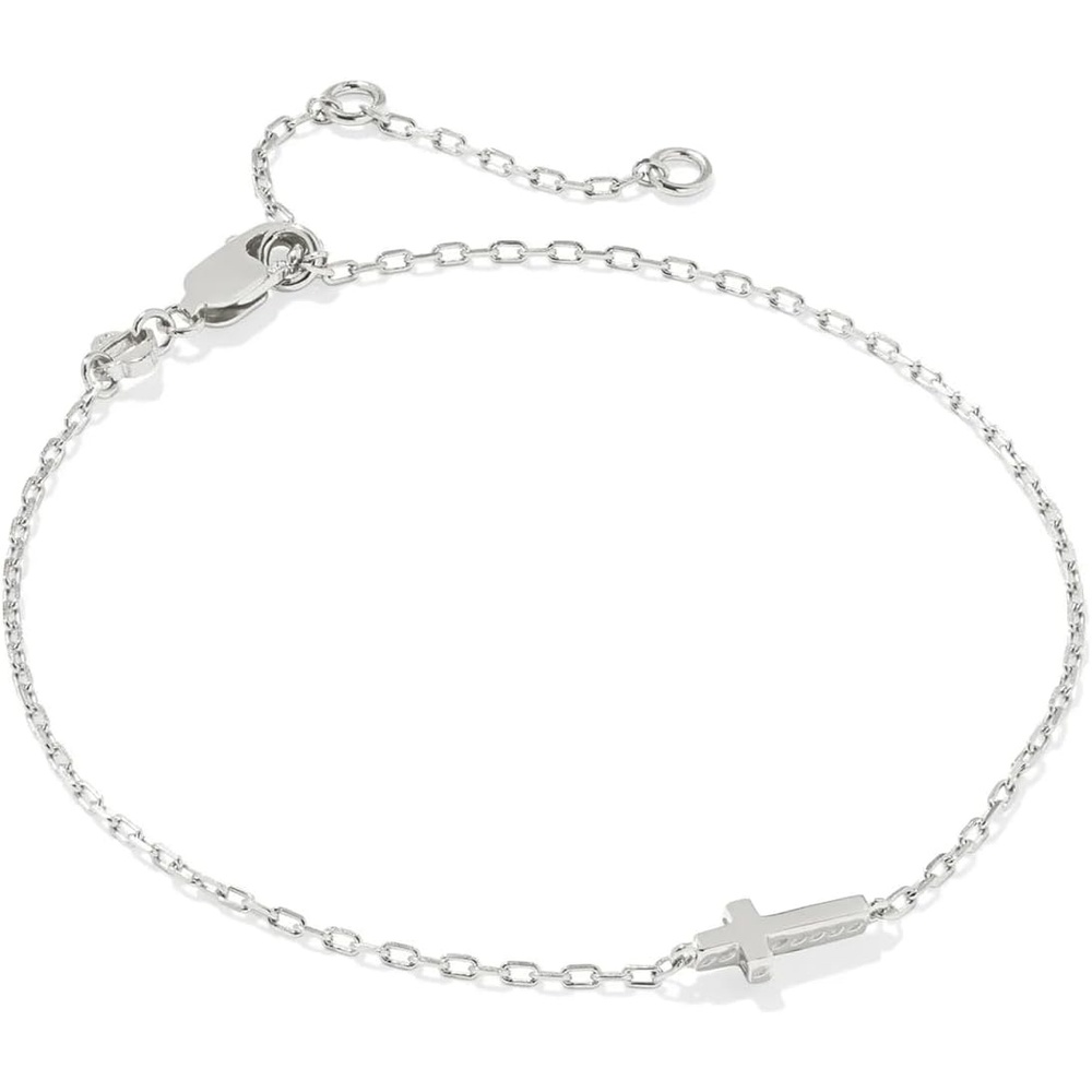 image:imageKendra Scott Cross Inline Bracelet Sterling Silver DemiFine Jewelry for Women