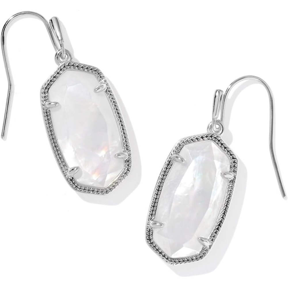 image:imageKendra Scott Dani Drop Earrings for Women Fashion JewelryRHODIUM  IVORY MOTHER OF PEARL
