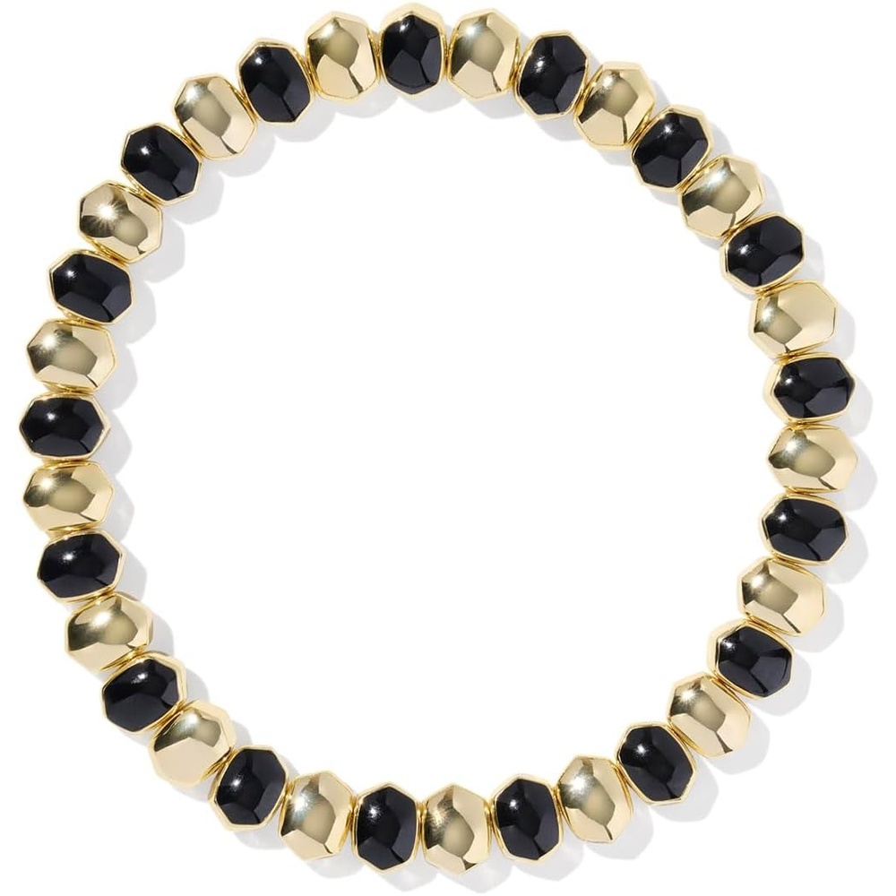 image:imageKendra Scott Daphne Enamel Stretch Bracelet Fashion Jewelry for WomenBLACK ENAMEL