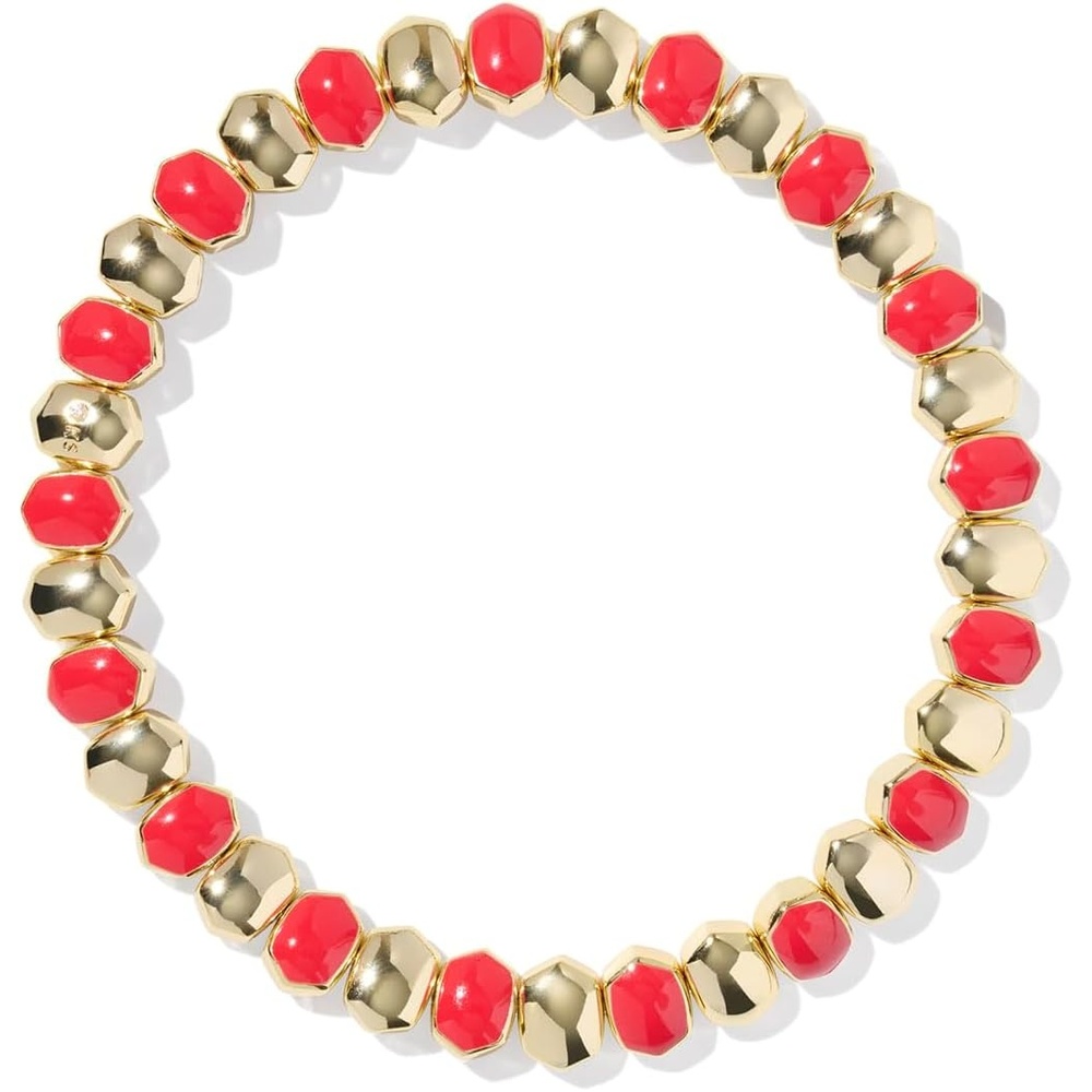 image:imageKendra Scott Daphne Enamel Stretch Bracelet Fashion Jewelry for WomenRED ENAMEL