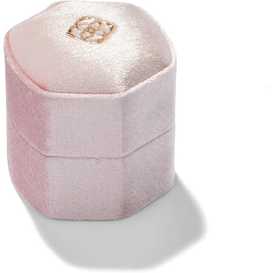 image:imageKendra Scott Davis Small Case in Light Pink Velvet