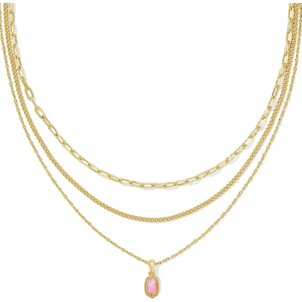 image:imageKendra Scott Elisa Triple Strand Necklace Fashion Jewelry for WomenCARNATION KYOCERA OPAL