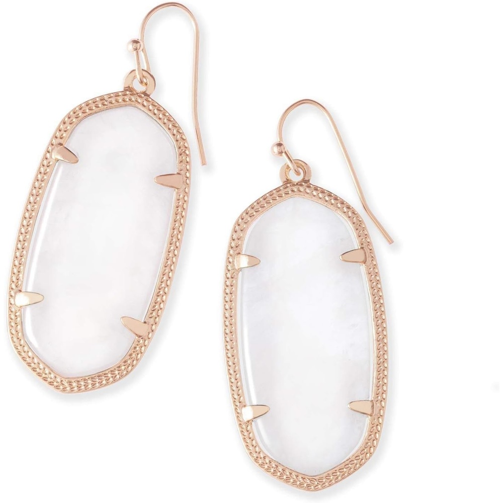 image:imageKendra Scott Elle Drop Earrings for WomenROSE GOLD IVORY MOTHER OF PEARL