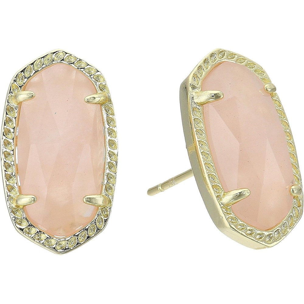 image:imageKendra Scott Ellie Earrings Fashion Jewelry for WomenGOLD ROSE QUARTZ