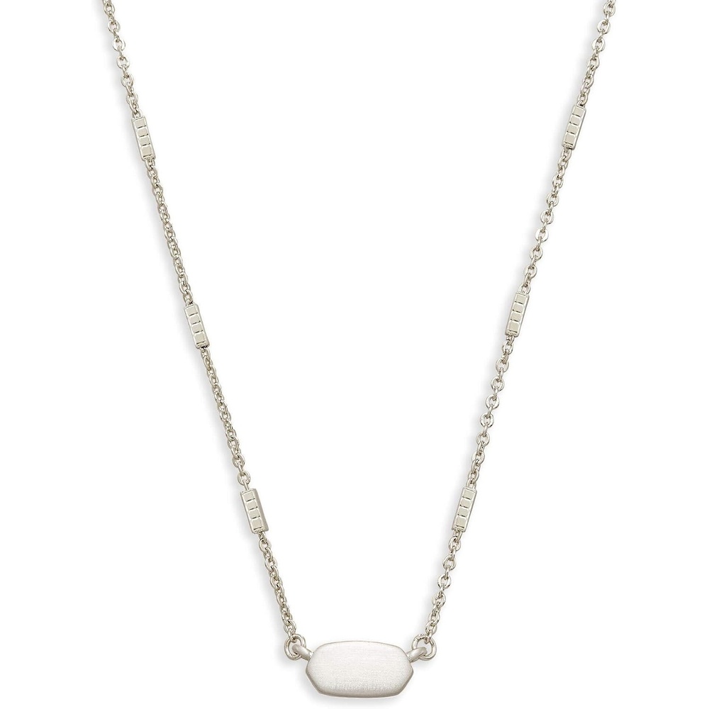 image:imageKendra Scott Fern Pendant Necklace for WomenBRIGHT SILVER WHITE GOLD METAL