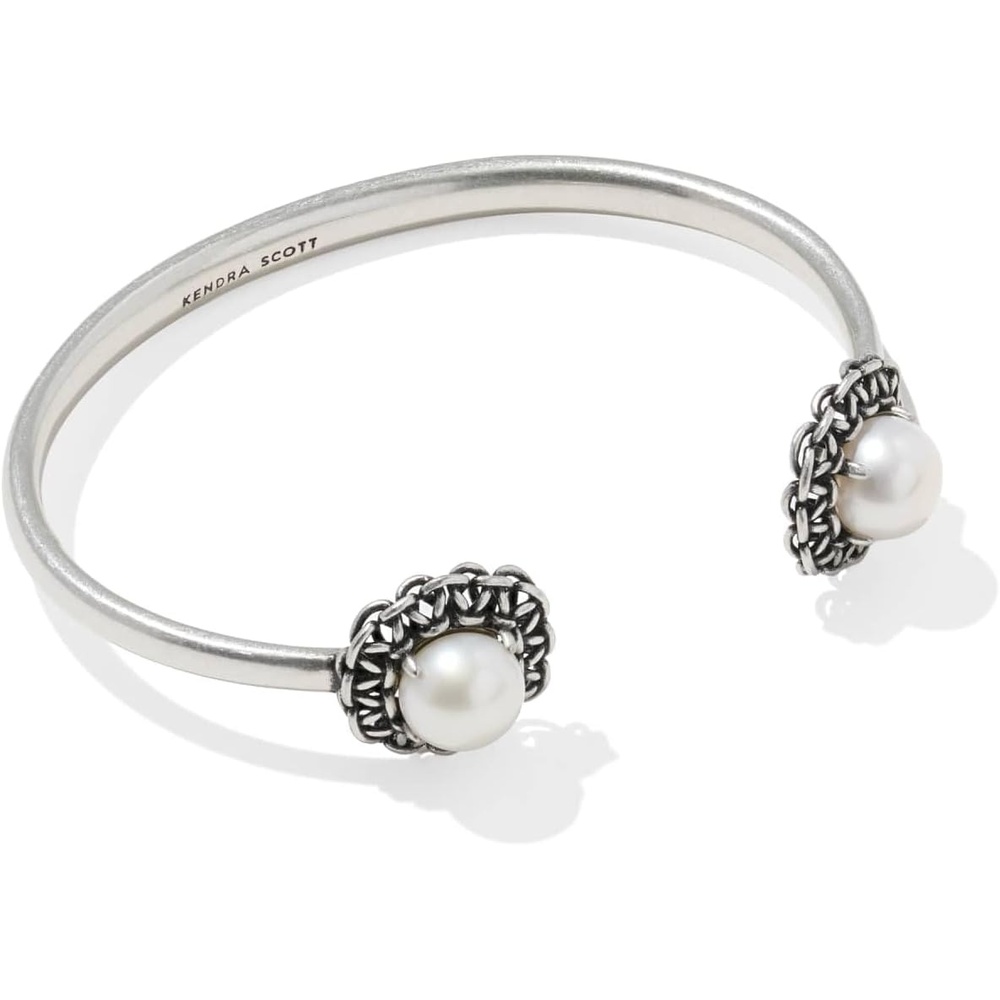 image:imageKendra Scott Gabriella Pearl Cuff Bracelet Fashion Jewelry for WomenRhodium Freshwater Cultured Pearl