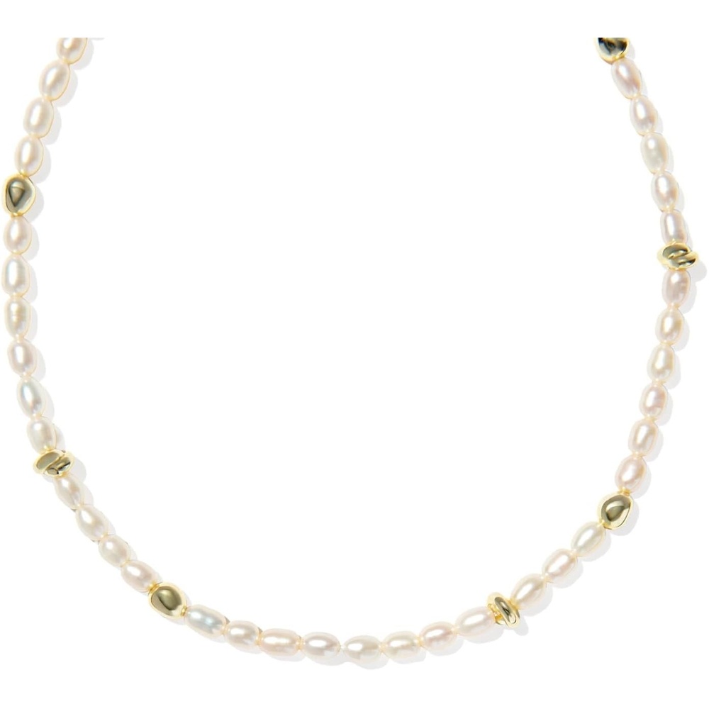 image:imageKendra Scott Gabriella Pearl Strand Necklace Fashion Jewelry for WomenGold Freshwater Cultured Pearl