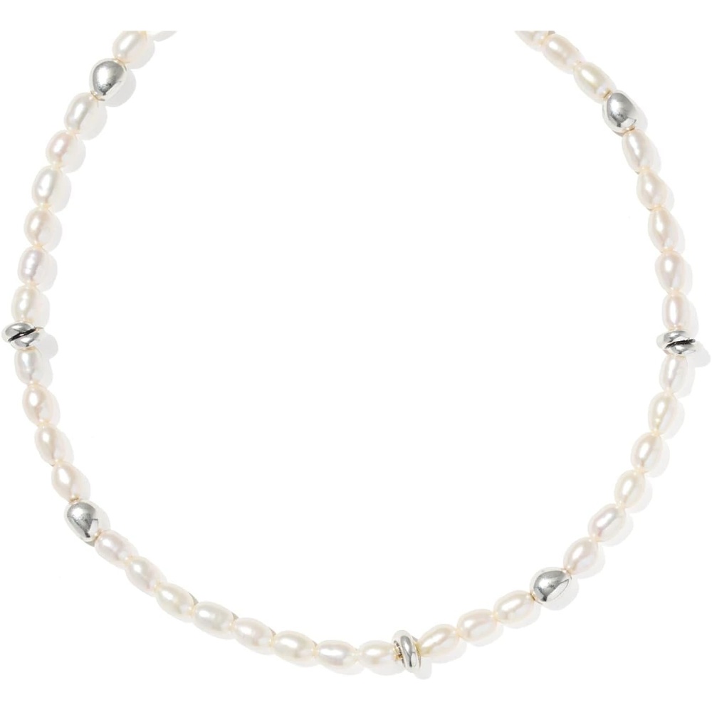 image:imageKendra Scott Gabriella Pearl Strand Necklace Fashion Jewelry for WomenRhodium  Freshwater Cultured Pearl