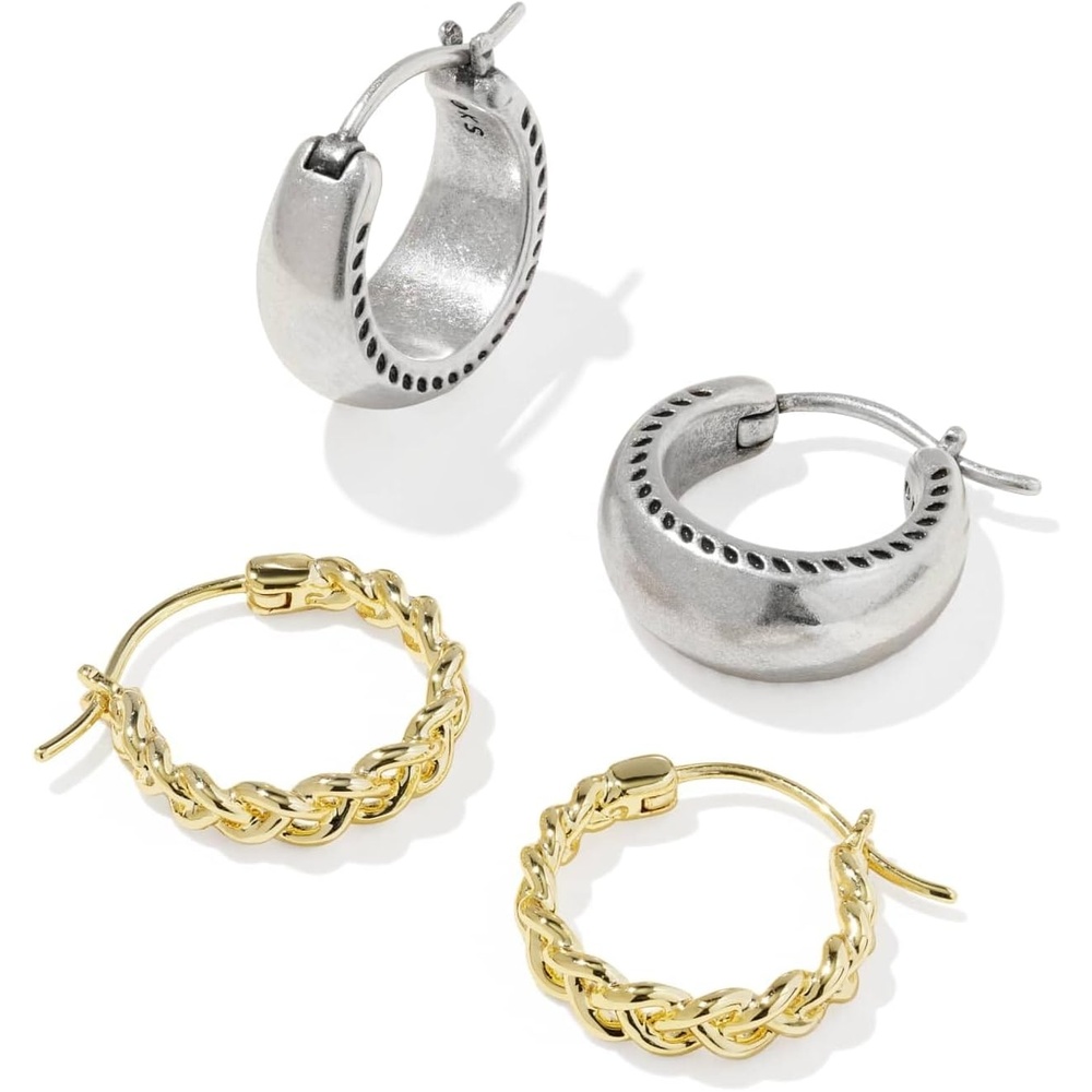 image:imageKendra Scott Gabriella Set Huggie Earring Fashion Jewelry for WomenGold Gold Metal