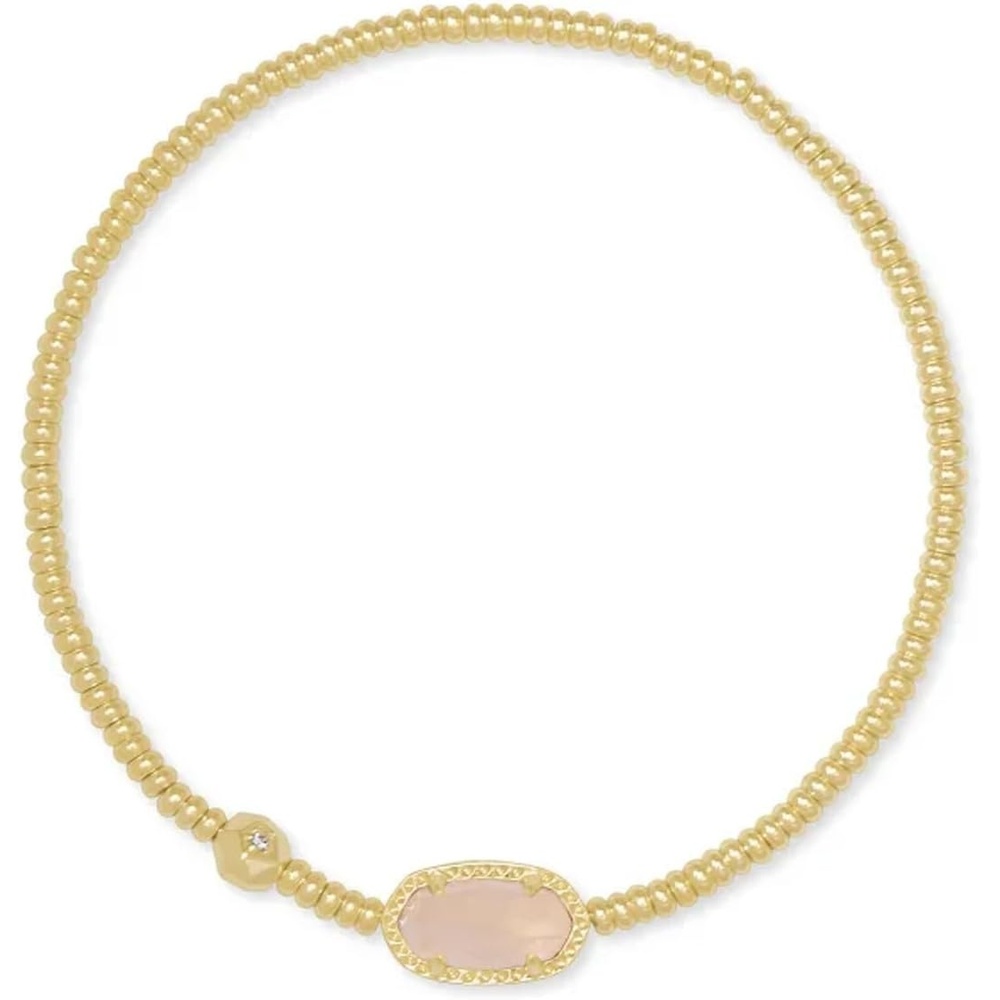 image:imageKendra Scott Grayson Crystal Stretch Bracelet Fashion Jewelry for WomenGOLD ROSE QUARTZ
