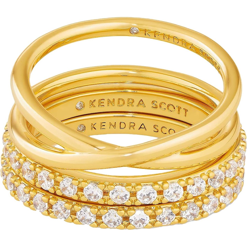 image:imageKendra Scott Livy Ring Set of 3GOLD METAL