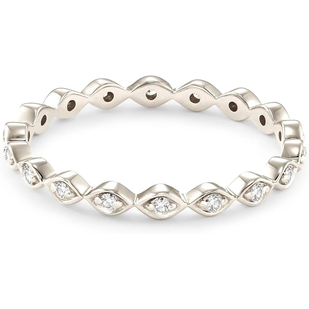 image:imageKendra Scott Nicolette 14k Gold Band Ring Fine Jewelry for Women14K WHITE GOLD