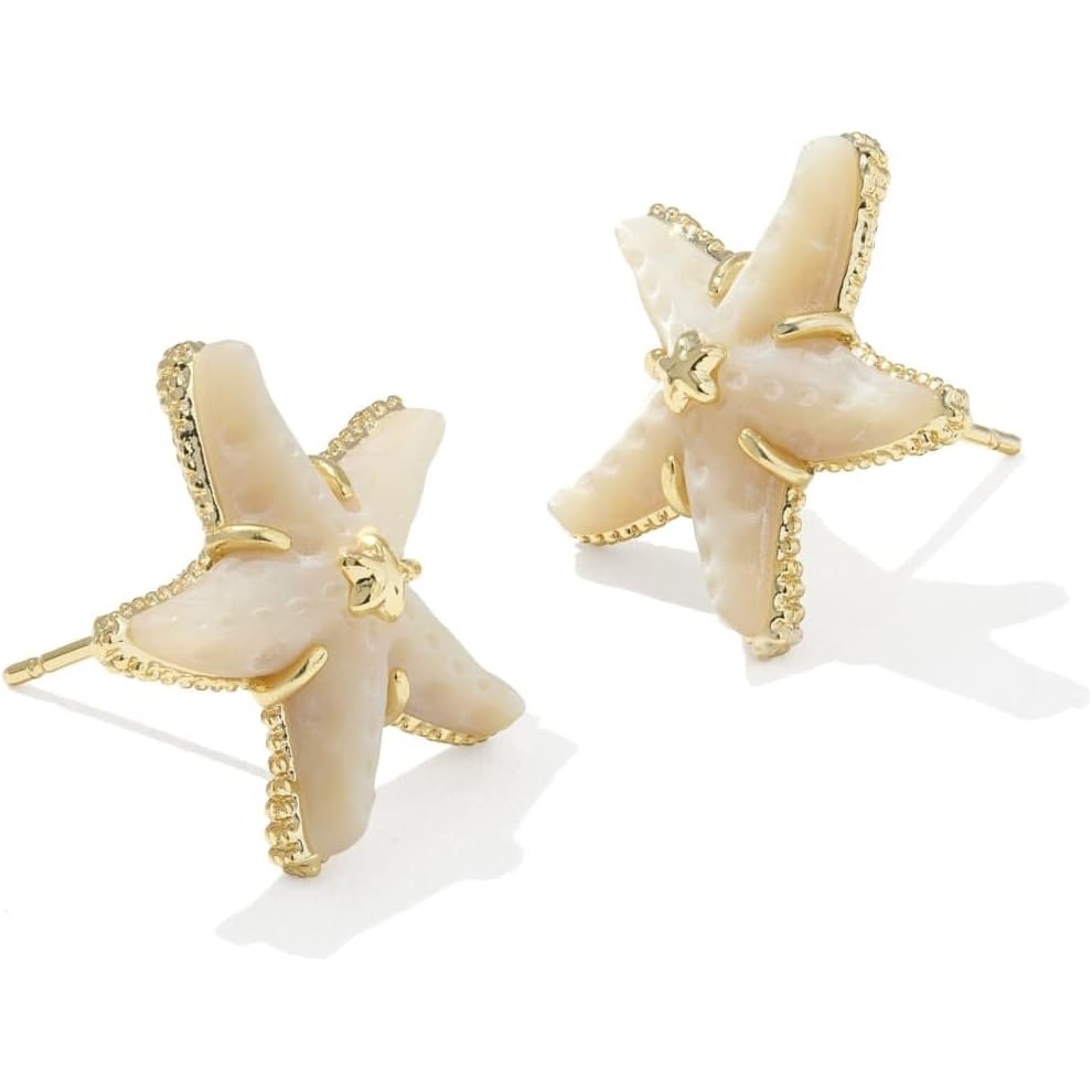image:imageKendra Scott Parker Starfish Stud Earring Fashion Jewelry for WomenGold  Mother of Pearl