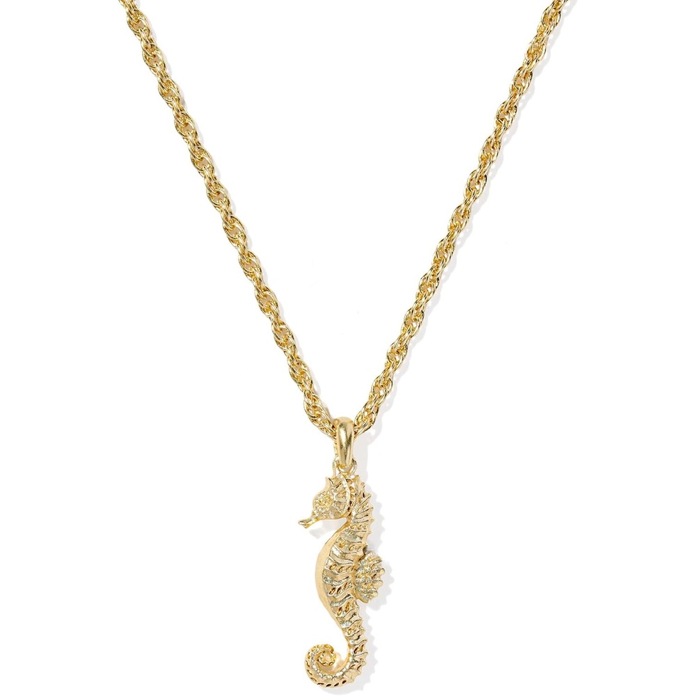 image:imageKendra Scott Seahorse Short Pendant NecklaceGOLD METAL