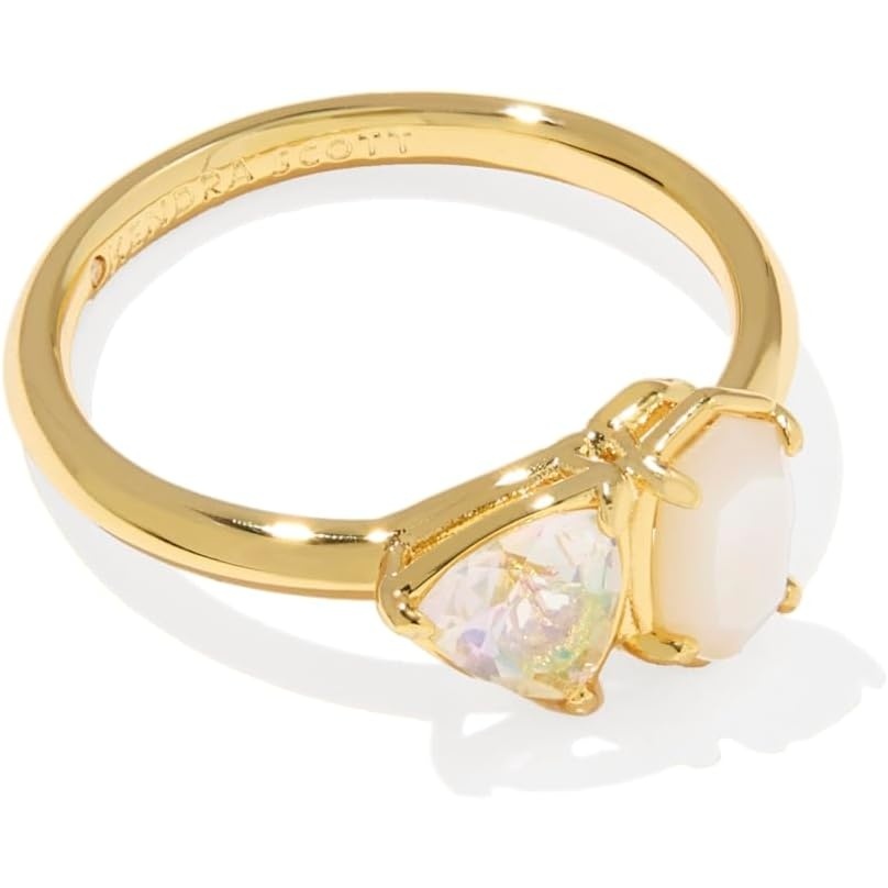 image:imageKendra Scott Tatum Band Ring Fashion Jewelry for WomenGOLD NEUTRAL MIX