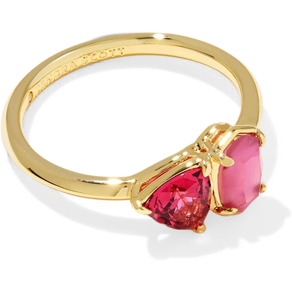 image:imageKendra Scott Tatum Band Ring Fashion Jewelry for WomenGold Pink Mix