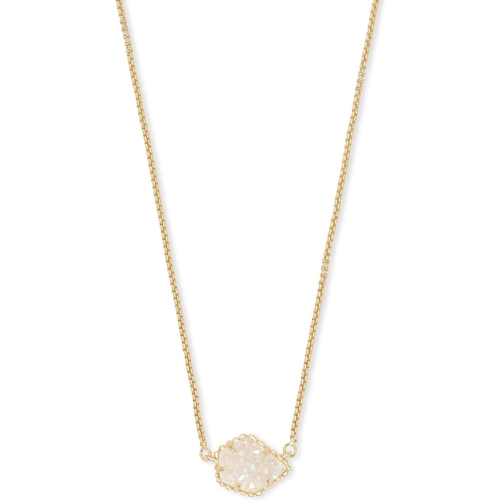 image:imageKendra Scott Tess Pendant Necklace for Women Fashion JewelryGOLD IRIDESCENT DRUSY