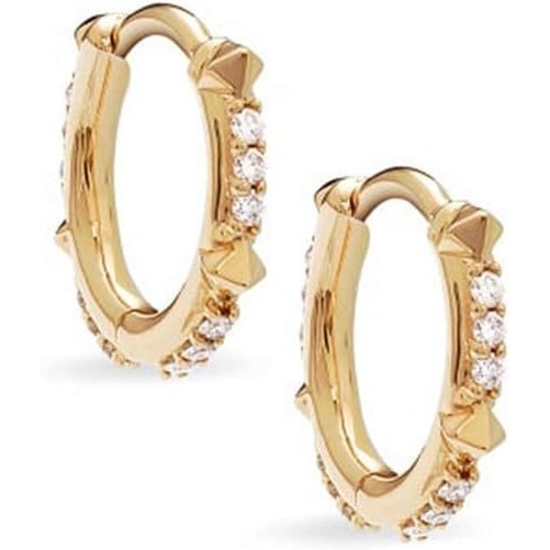 image:imageKendra Scott White Diamond Jett Earrings in 14k Gold Fine Jewelry for Women