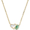 GOLD - OPALITE ILLUSION AND LONDON BLUE GLASS