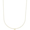 14K GOLD - WHITE DIAMOND