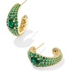 GOLD - DARK GREEN CRYSTAL