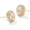 GOLD - WHITE CZ