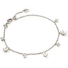 RHODIUM - WHITE CUBIC ZIRCONIA