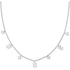 RHODIUM - WHITE CUBIC ZIRCONIA