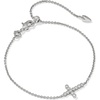 RHODIUM-WHITE CUBIC ZIRCONIA