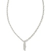 Letter I (RHODIUM-PLATED)