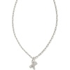 Letter X (RHODIUM-PLATED)