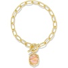 LIGHT PINK IRIDESCENT ABALONE