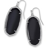 RHODIUM - BLACK OPAQUE GLASS