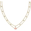 GOLD - LIGHT PINK DRUSY