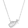 RHODIUM-IVORY MOTHER OF PEARL