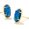 Gold Cobalt Blue Kyocera Opal