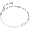 RHODIUM-FRESHWATER CULTURED PEARL