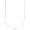 14K WHITE GOLD - CRYSTAL CLEAR DIAMOND