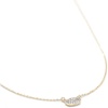 14K YELLOW GOLD - CRYSTAL CLEAR DIAMOND