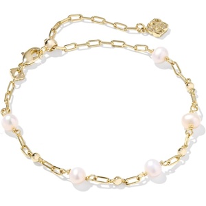 Kendra Scott Ashton Delicate Chain Bracelet, Fashion Jewelry for Women(FRESHWATER CULTURED PEARL)