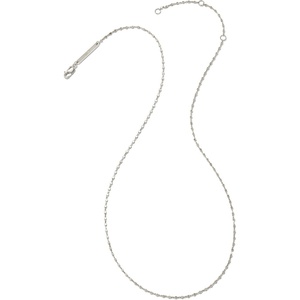 Kendra Scott Beaded Satellite Chain Necklace, Fine Jewelry for Women(STERLING SILVER)