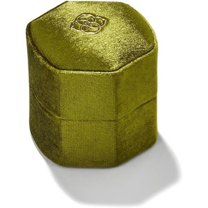 Kendra Scott Davis Small Case in Peridot Velvet