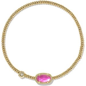 Kendra Scott Grayson Crystal Stretch Bracelet, Fashion Jewelry for Women(GOLD – AZALEA ILLUSION)
