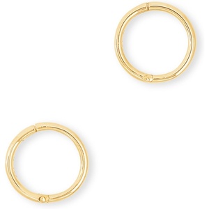 Kendra Scott Keeley 10mm Huggie Earrings in 18k Gold Vermeil, Demi-Fine Jewelry for Women